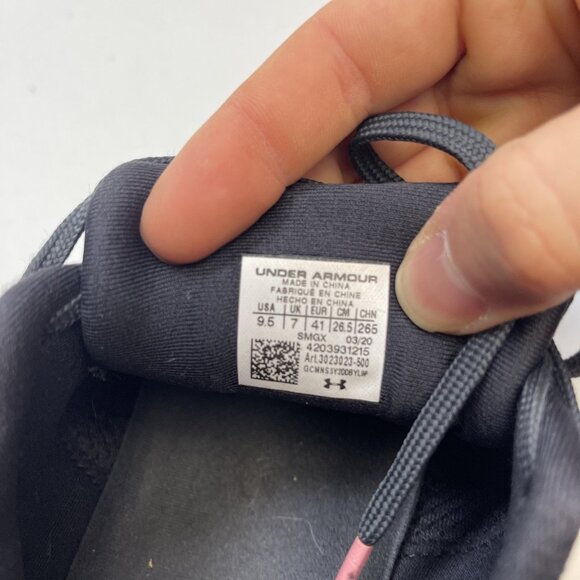 Under Armour Shoes Charged Bandit 5 Athletic Running Sneakers Womens Size 9.5 US - Picture 13 of 15